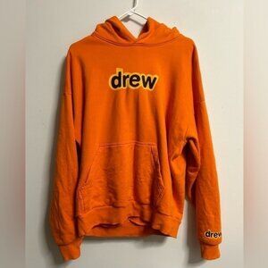 Drew  Orange Authentic Hoodie
